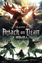 GBeye Attack on Titan Season 2 Key Art Poster 61x91,5cm | Posters.nl