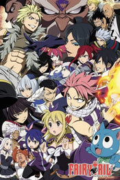 GBeye Fairy Tail Season 6 Key Art Poster 61x91,5cm | Posters.nl