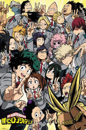 GBeye My Hero Academia School Compilation Poster 61x91,5cm | Posters.nl
