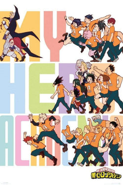 GBeye My Hero Academia S4 Key Art 3 Poster 61x91,5cm | Posters.nl