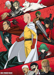 Gbeye GBYDCO123 One Punch Man Gathering Of Heroes Poster 38x52cm | Posters.nl