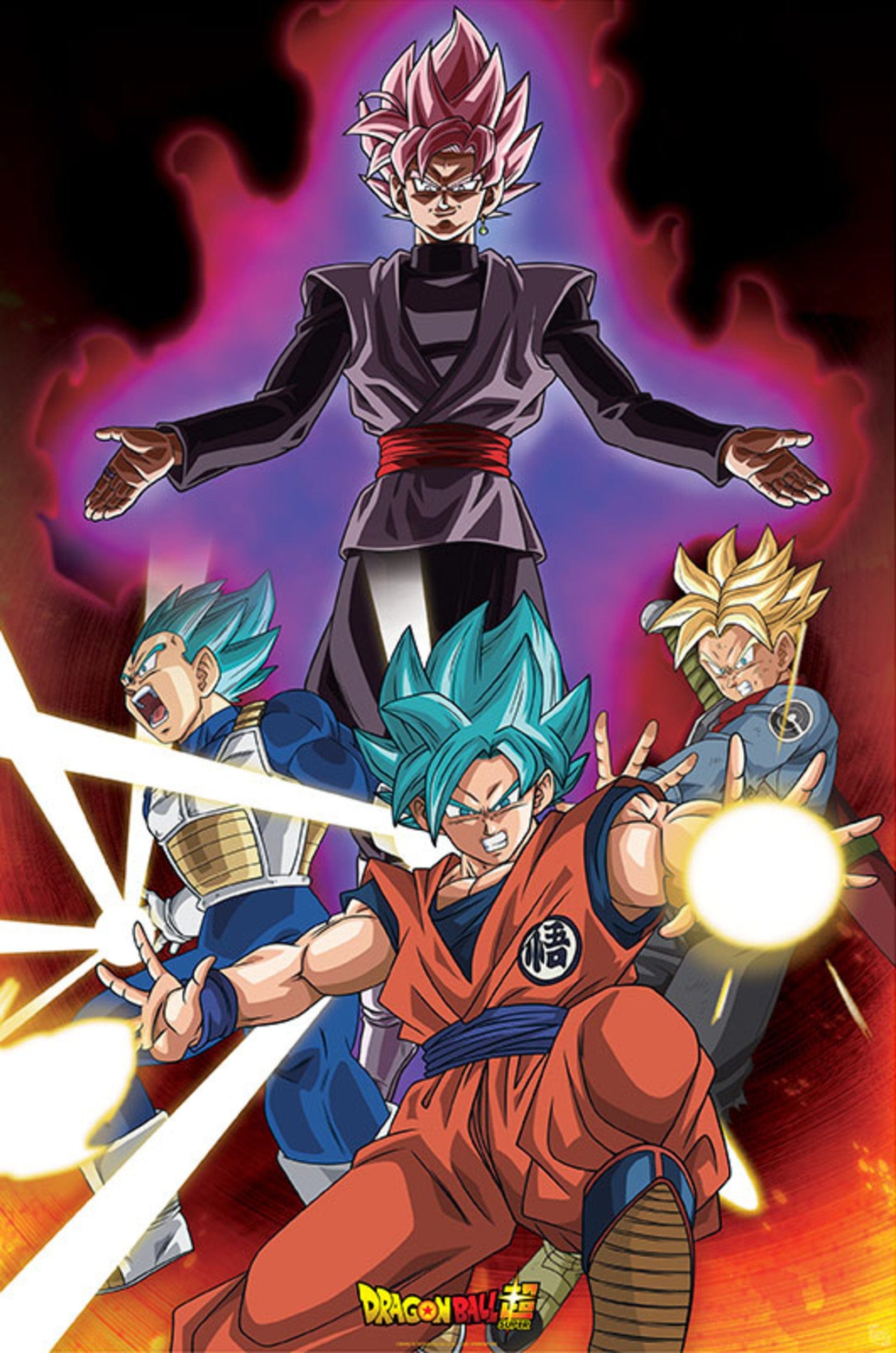 gbeye gbydco136 dragon ball super goku black poster 61x91 5cm | Posters.nl
