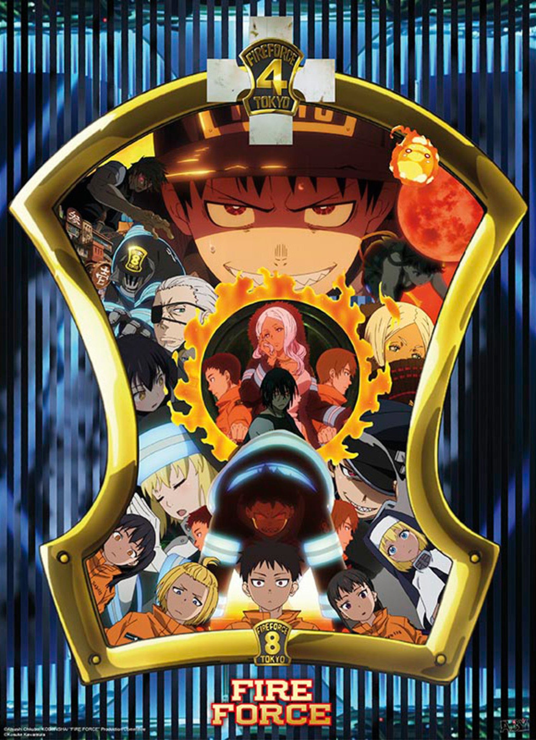 Gbeye GBYDCO163 Fire Force Special Fire Forces Poster 38x52cm | Posters.nl