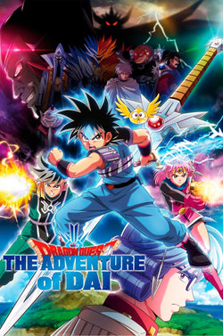 gbeye gbydco187 dragon quest dai vs dark army poster 61x91 5cm | Posters.nl
