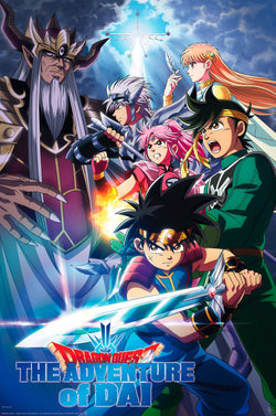 gbeye gbydco188 dragon quest dai vs dark king poster 61x91 5cm | Posters.nl