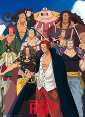 Gbeye GBYDCO197 One Piece Red Hair Pirates Poster 38x52cm | Posters.nl