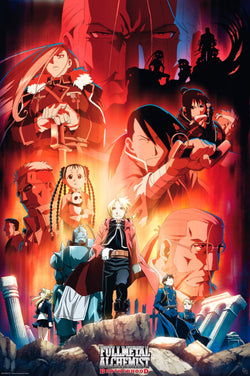 Gbeye Gbydco319 Fullmetal Alchemist Key Art Poster 61x91 5cm | Posters.nl