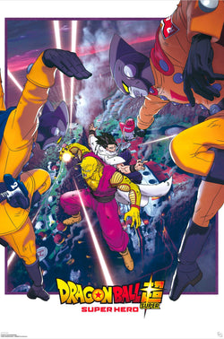 gbeye gbydco328 dragon ball hero gohan and piccolo poster 61x91 5cm | Posters.nl