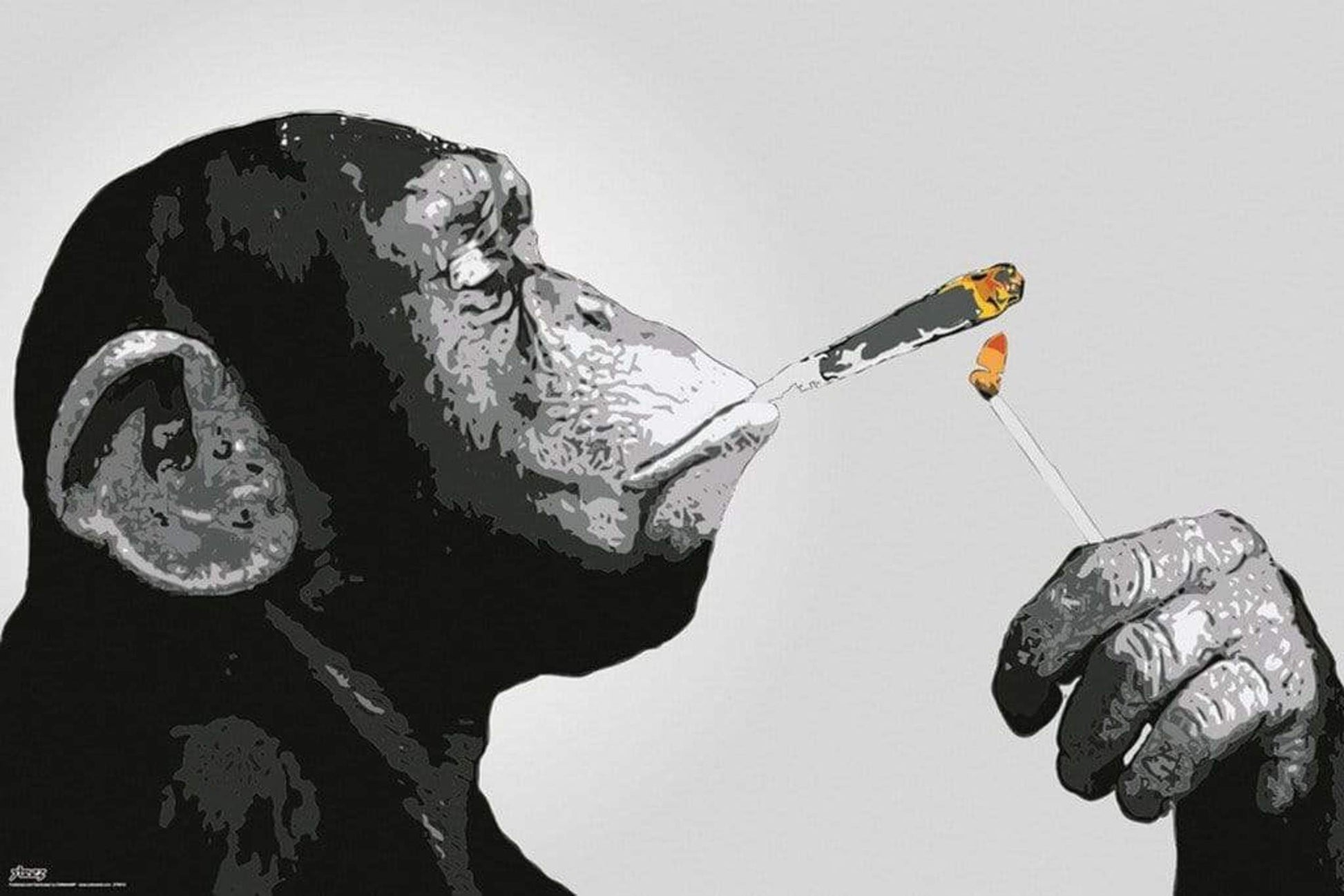 GBeye Steez Smoking Poster 91,5x61cm | Posters.nl