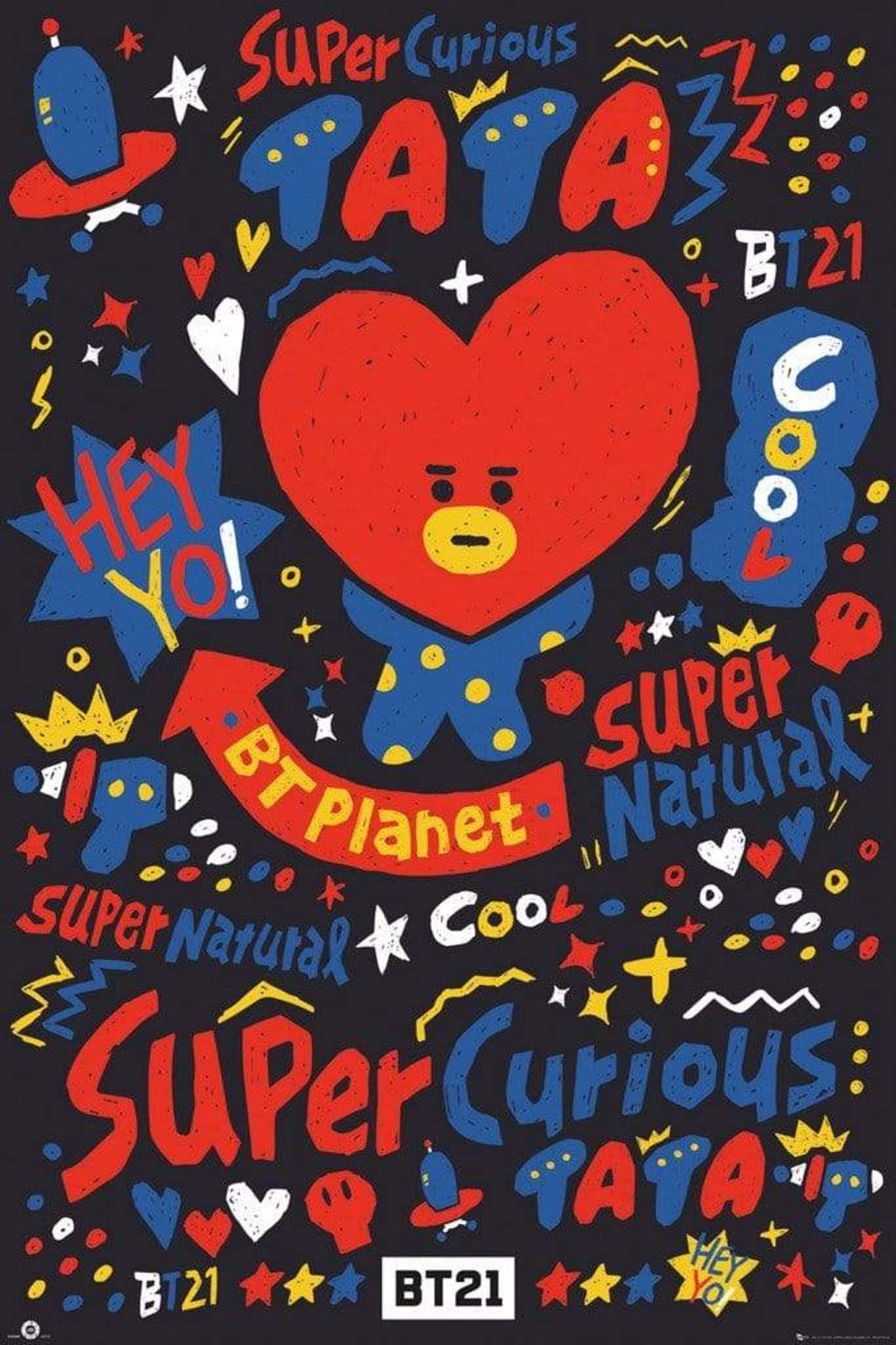 GBeye BT21 Tata Poster 61x91,5cm | Posters.nl