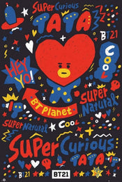 GBeye BT21 Tata Poster 61x91,5cm | Posters.nl