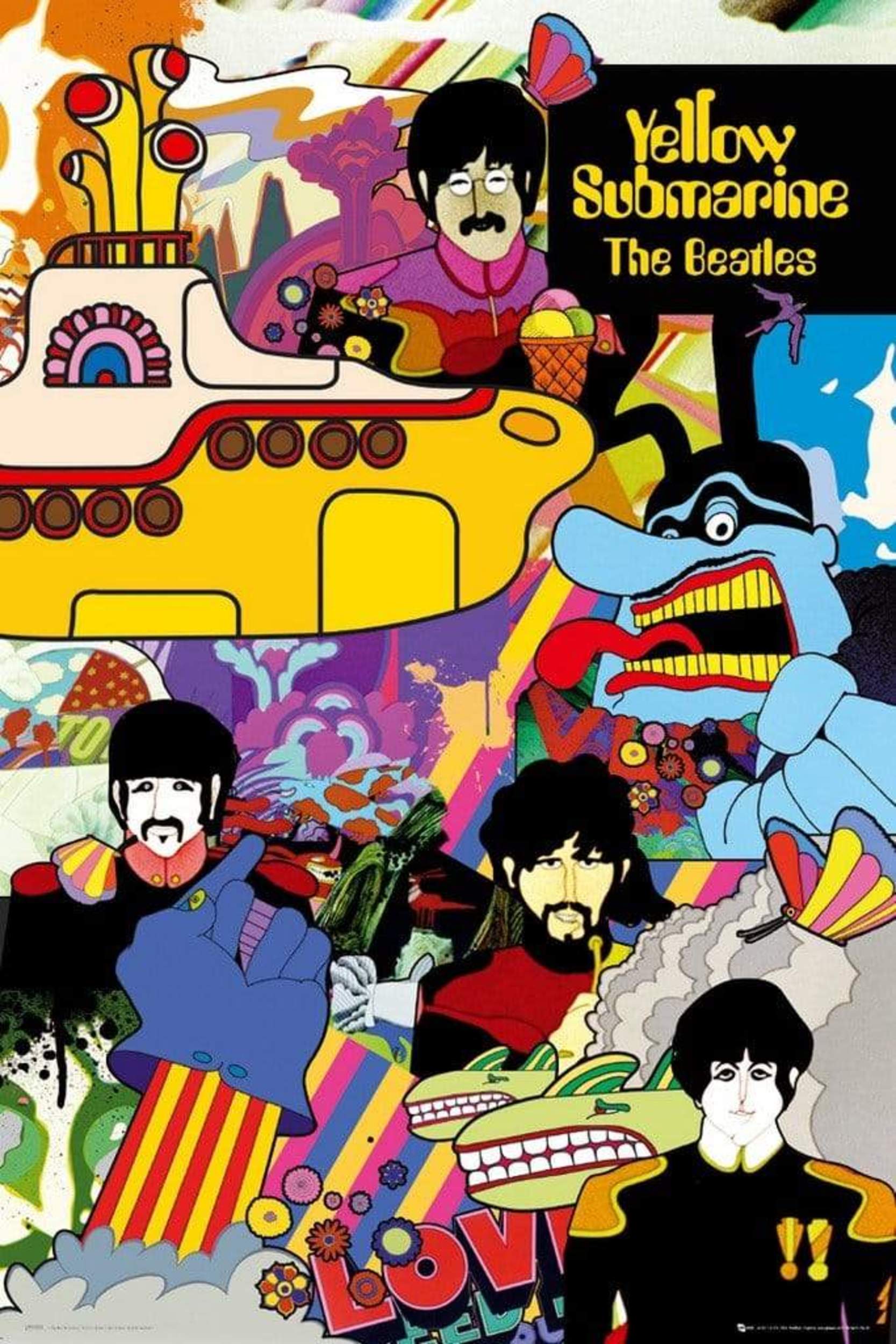 GBeye The Beatles Yellow Submarine Poster 61x91,5cm | Posters.nl