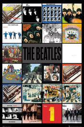 GBeye The Beatles Albums Poster 61x91,5cm | Posters.nl