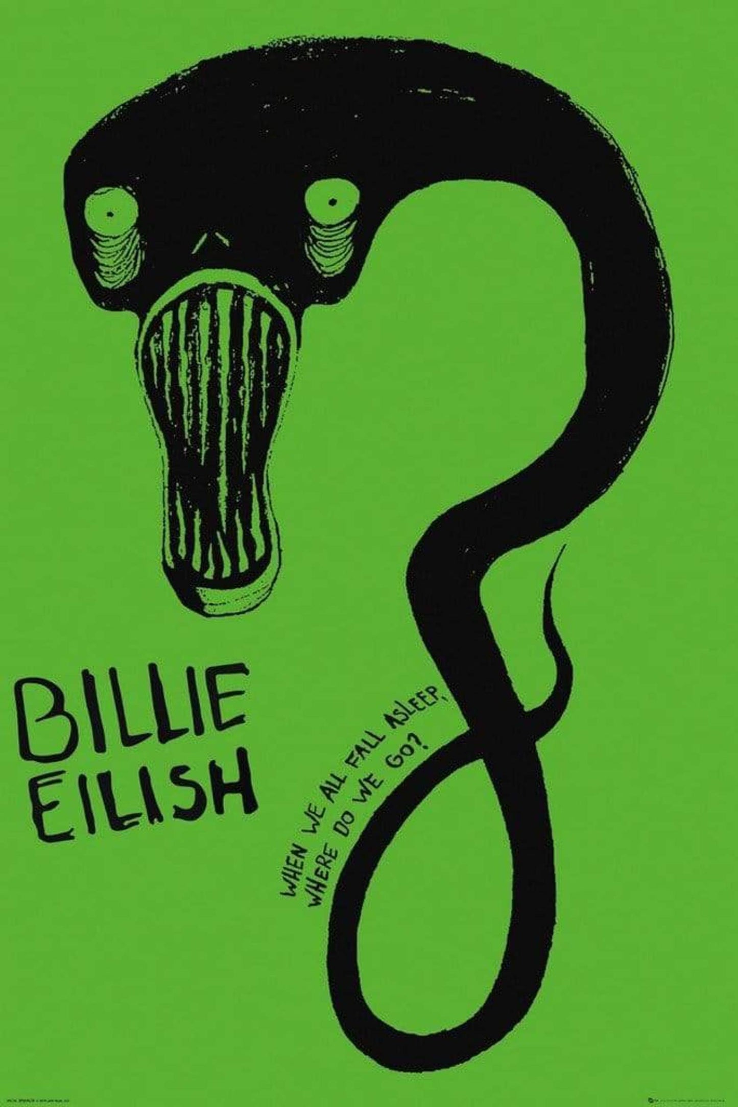 GBeye Billie Eilish Ghoul Poster 61x91,5cm | Posters.nl
