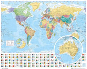GBeye World Map 2012 Poster 50x40cm | Posters.nl