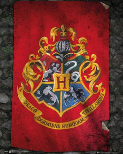 GBeye Harry Potter Hogwarts Flag Poster 40x50cm | Posters.nl