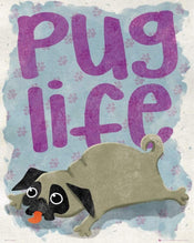 GBeye Pug Life Poster 40x50cm | Posters.nl