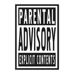 Grupo Erik GPE4148 Parental Advisory Vertical Poster 61X91,5cm | Posters.nl