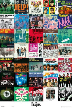Grupo Erik GPE4513 Beatles Singles Poster 61X91,5cm | Posters.nl