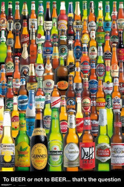 Grupo Erik GPE4570 Beer To Beer Or Not To Beer Poster 61X91,5cm | Posters.nl