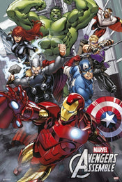 Grupo Erik GPE4802 Marvel Avengers Assemble Poster 61X91,5cm | Posters.nl