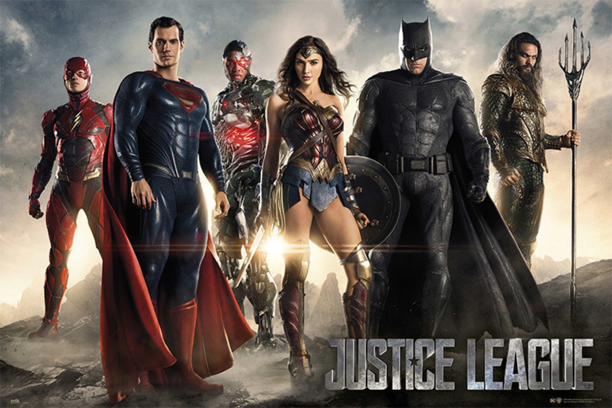 Grupo Erik GPE5207 Dc Comics Justice League Movie All Characters Poster 91,5X61cm | Posters.nl