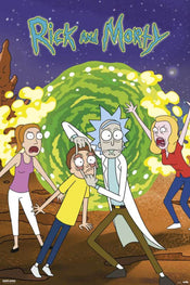 Grupo Erik GPE5237 Rick And Morty Portal Poster 61X91,5cm | Posters.nl
