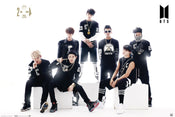 Grupo Erik GPE5361 Bts Black And White Poster 91,5X61cm | Posters.nl