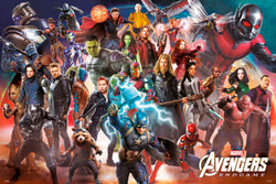 Grupo Erik GPE5364 Marvel Avengers Endgame Line Up Poster 91,5X61cm | Posters.nl