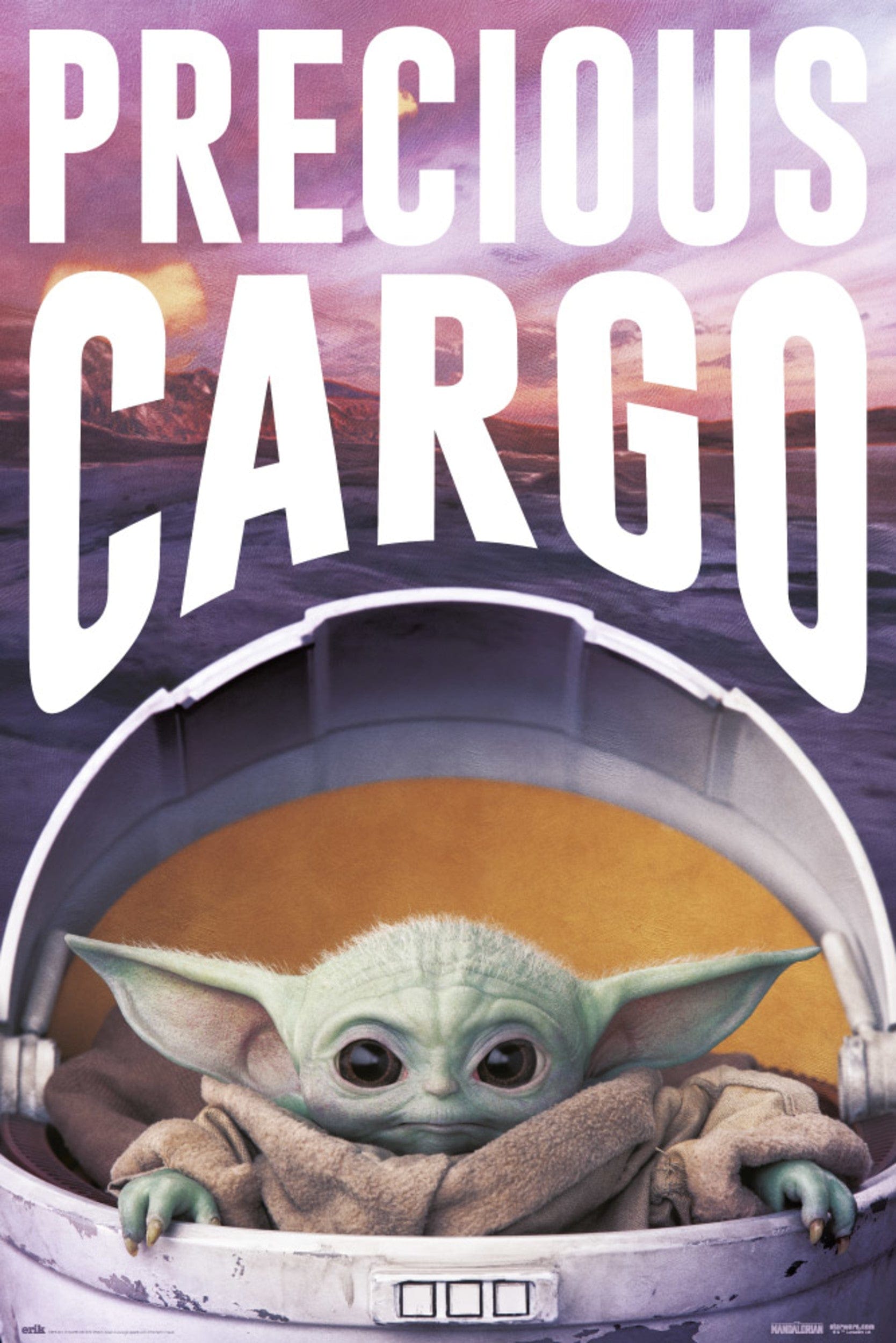 Grupo Erik GPE5420 Star Wars The Mandalorian Precious Cargo Poster 61X91,5cm | Posters.nl