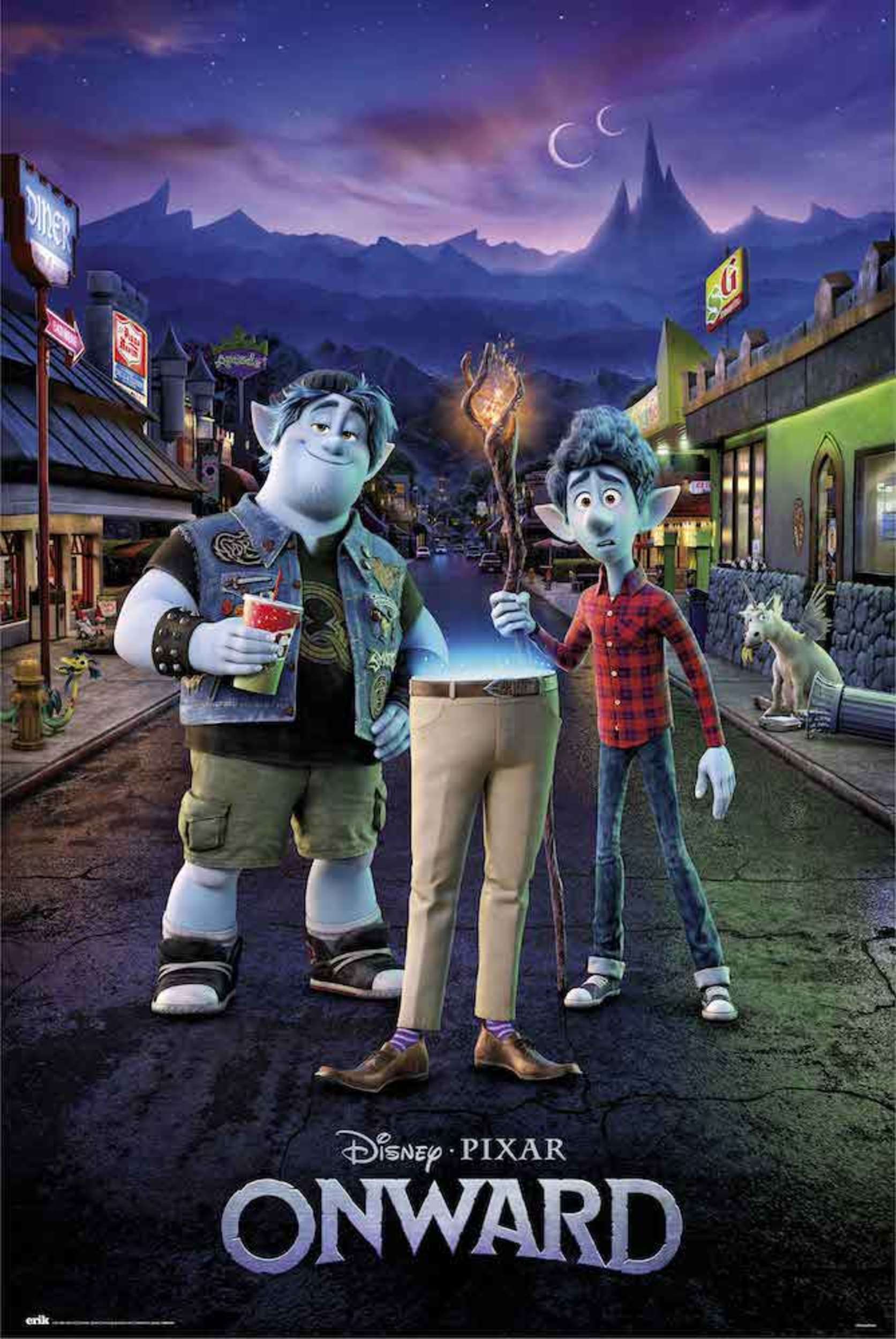Grupo Erik GPE5437 Disney Onwards Two Brothers Poster 61X91,5cm | Posters.nl