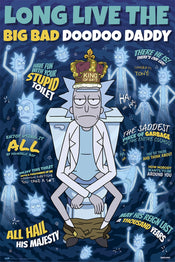 Grupo Erik GPE5448 Rick And Morty Doodoo Daddy Poster 61X91,5cm | Posters.nl
