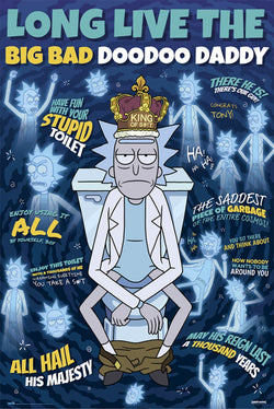 Grupo Erik GPE5448 Rick And Morty Doodoo Daddy Poster 61X91,5cm | Posters.nl