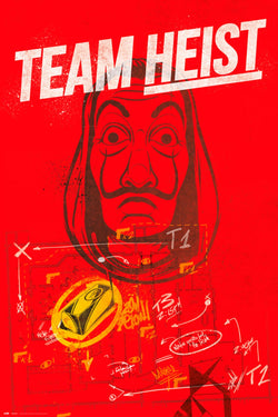 Grupo Erik GPE5449 Money Heist Poster 61X91,5cm | Posters.nl