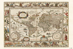 Grupo Erik GPE5452 Ancient World Map Poster 91,5X61cm | Posters.nl