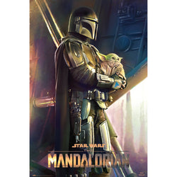 Grupo Erik GPE5484 Star Wars The Mandalorian Clan Of Two Poster 61X91,5cm | Posters.nl