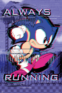 Grupo Erik GPE5491 Sonic Always Running Poster 61X91,5cm | Posters.nl