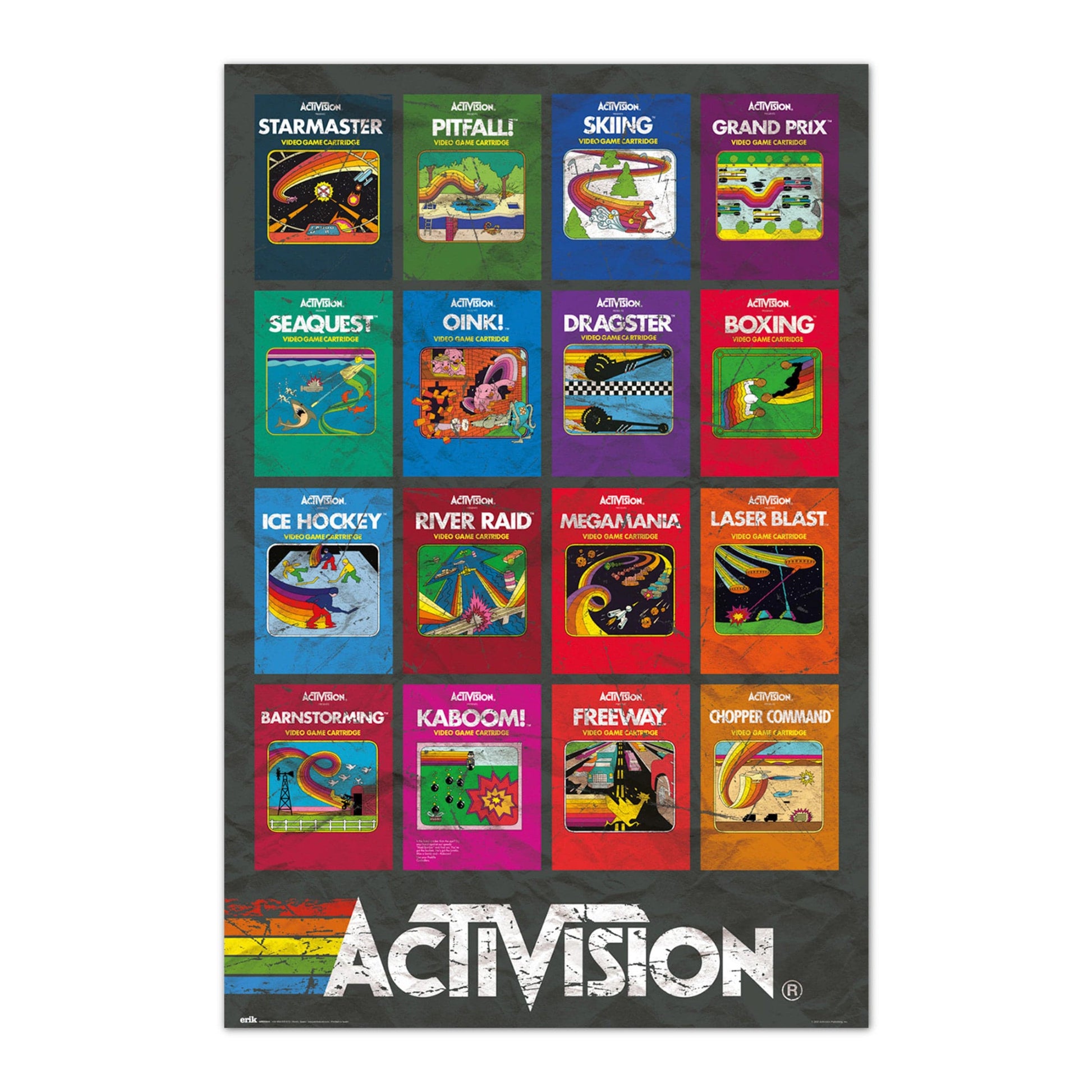 Grupo Erik GPE5504 Activision Game Covers Poster 61X91,5cm | Posters.nl