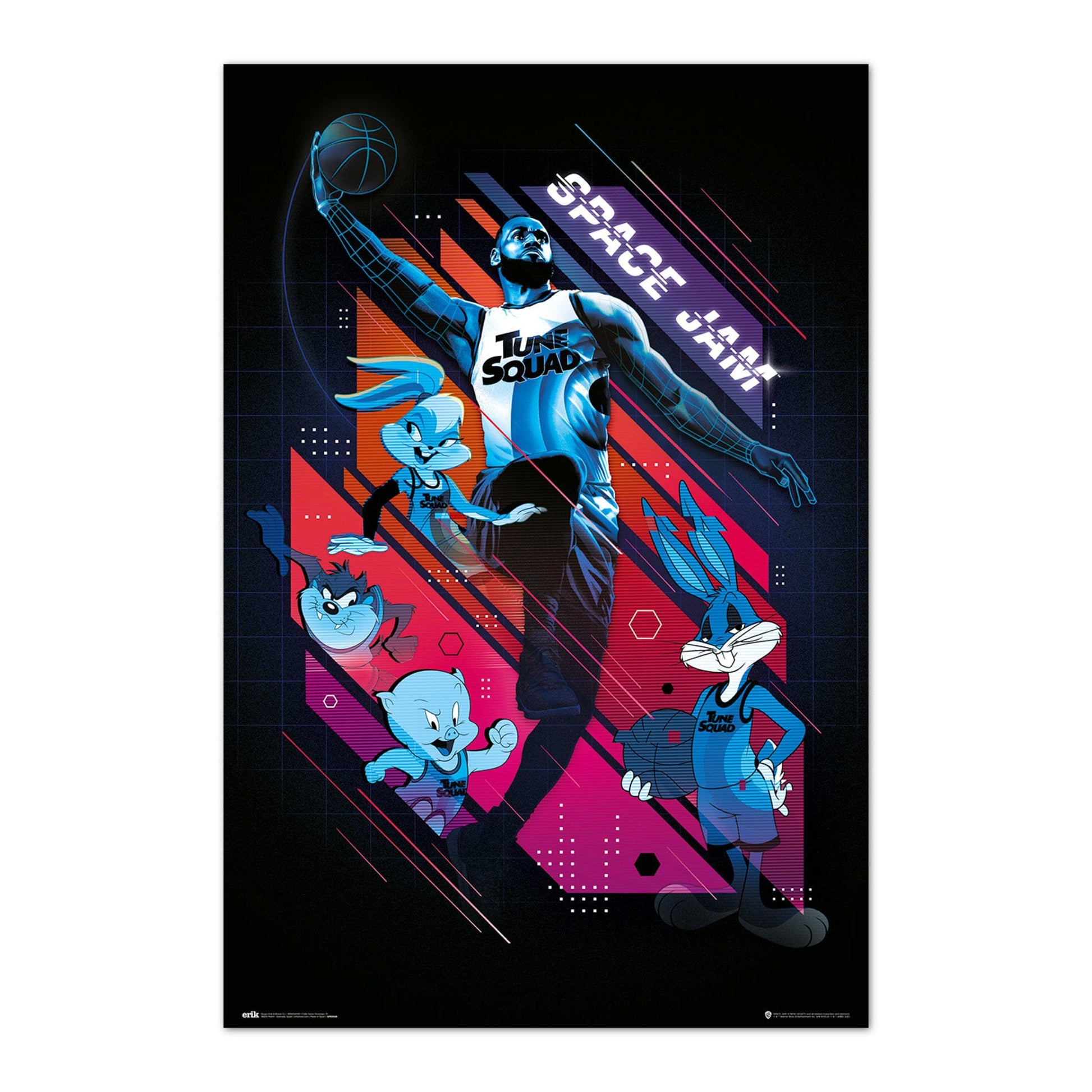 Grupo Erik GPE5506 Space Jam 2 All Characters Poster 61X91,5cm | Posters.nl