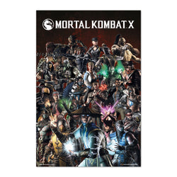 Grupo Erik GPE5510 Mortal Kombat Characters Poster 61X91,5cm | Posters.nl