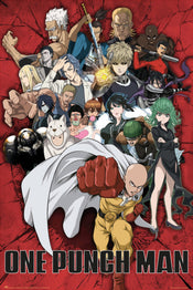 Grupo Erik Gpe5622 One Punch Man Heroes Poster 61x91 5cm | Posters.nl