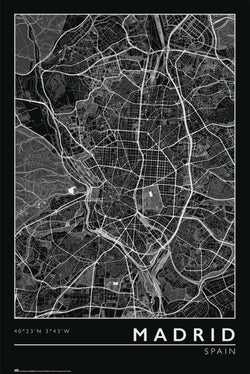 Grupo Erik Gpe5635 Madrid City Map Poster 61x91 5cm | Posters.nl
