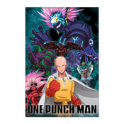 Grupo Erik Gpe5680 One Punch Man Saitama Vs Villain Poster 61x91 5cm | Posters.nl