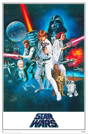 Grupo Erik Gpe5688 Star Wars Classic La Guerra De Las Galaxiax Poster 61x91 5cm | Posters.nl