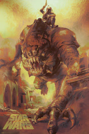grupo erik gpe5698 star wars rancor ride poster 61x91-5 cm | Posters.nl