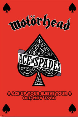 grupo erik gpe5710 motorhead ace up your sleeve tour poster 61x91-5 cm | Posters.nl