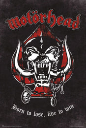 grupo erik gpe5711 motorhead born to lose poster 61x91-5 cm | Posters.nl