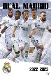 grupo erik gpe5730 real madrid grupo 2022 2023 poster 61x91 5cm | Posters.nl