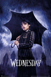 grupo erik gpe5735 wednesday umbrella poster 61x91 5cm | Posters.nl