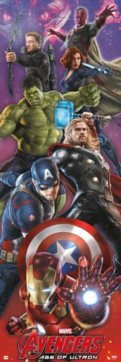 Grupo Erik PPGE8005 Marvel Avengers Age Of Ultron Poster 53X158cm | Posters.nl